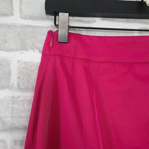 Zara Fuchsia Pink Mermaid Ruffle Skirt NEW Sz XS Festival Party Spring - Picture 7 of 8